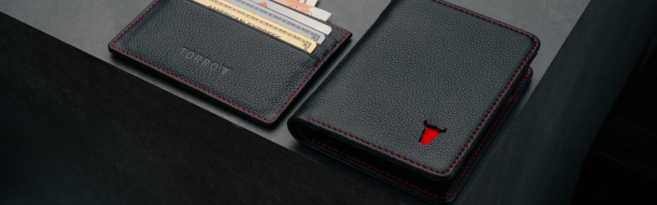 Leather Bifold Wallet & Card Holder