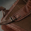 Dark Brown Leather Backpack