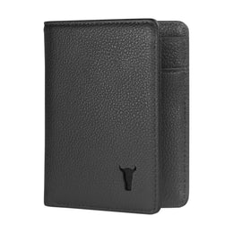 Black Bifold Leather Wallet