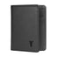 Slim Leather Bifold Wallet (with RFID Protection) - Black