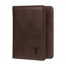 Dark Brown Bifold Leather Wallet