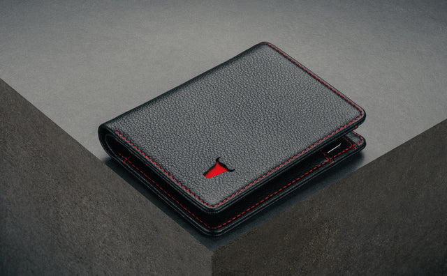 Slim Leather Bifold Wallet (with RFID Protection) Feature Focus