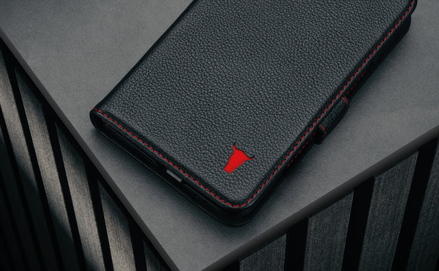 Google Pixel 10 Pro Fold Leather Wallet Case Feature Focus