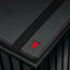 Black with Red Detail Leather Case for iPad Air 11