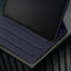 Multiple viewing angles of the Navy Blue Leather Case for Apple iPad Pro 11