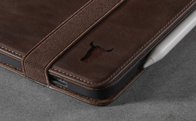 Dark Brown iPad Pro 11 Leather Case
