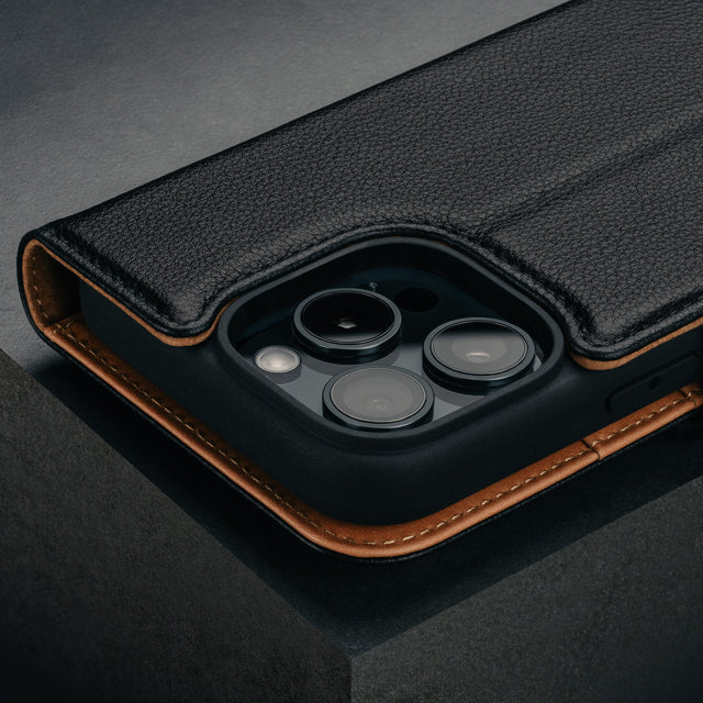 Apple iPhone 16 Pro 2-in-1 Leather Wallet Case (with Detachable Cover & MagSafe Compatible)