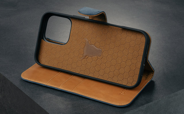 Apple iPhone 16 Pro Max 2-in-1 Leather Wallet Case (with Detachable Cover & MagSafe Charging) Feature Focus