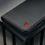 Black Leather Case (with Red Stitching) for iPhone 17 Pro Max