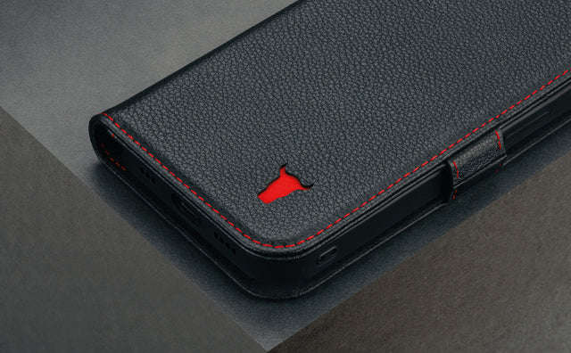 Apple iPhone 17e / 16e Leather Wallet Case (with Stand Function) Feature Focus
