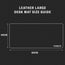 Large Leather Desk Mat Size Guide