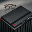 Black Leather (with Red Stitching) A4 Notebook Cover