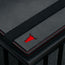 Black Leather (with Red Stitching) A5 Notebook Cover