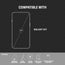 Compatibility and features of the Black with Red Detail Leather Case for Galaxy A17