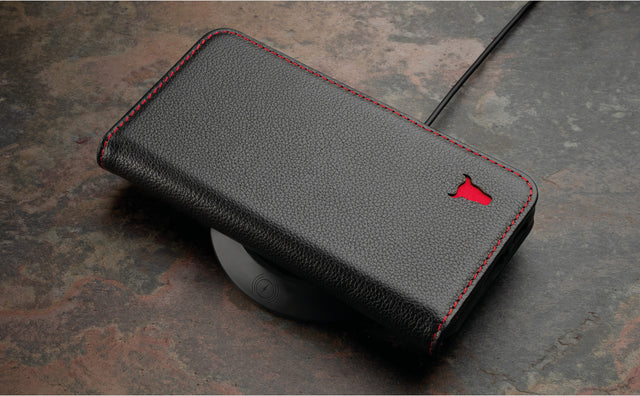 Samsung Galaxy S23 Leather Case (with Stand function) Feature Focus