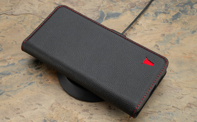 Samsung Galaxy S24+ Leather Case (with Stand Function) Feature Focus