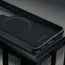 Microfibre lining of the Black Leather Bumper Case for Galaxy S26 Ultra