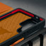 Geo-AS-3 protective layer inside the Orange Leather Stand Case for Galaxy S26 Ultra