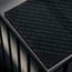 Microfibre lining inside the Black with Red Detail Leather Golf Scorecard Holder
