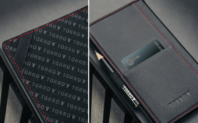 Leather Golf Scorecard Holder Wallet Feature Focus