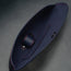 Nose bridge support inside the Navy Blue Leather Sunglasses Case