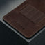 Dark Brown Leather Golf Tee Holder with 4 elastic tee holders