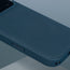Close up of the Blue Woven Fabric Bumper Case for iPhone 17 Pro Max