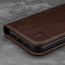 Dark Brown Leather Stand Case for iPhone 12 Mini